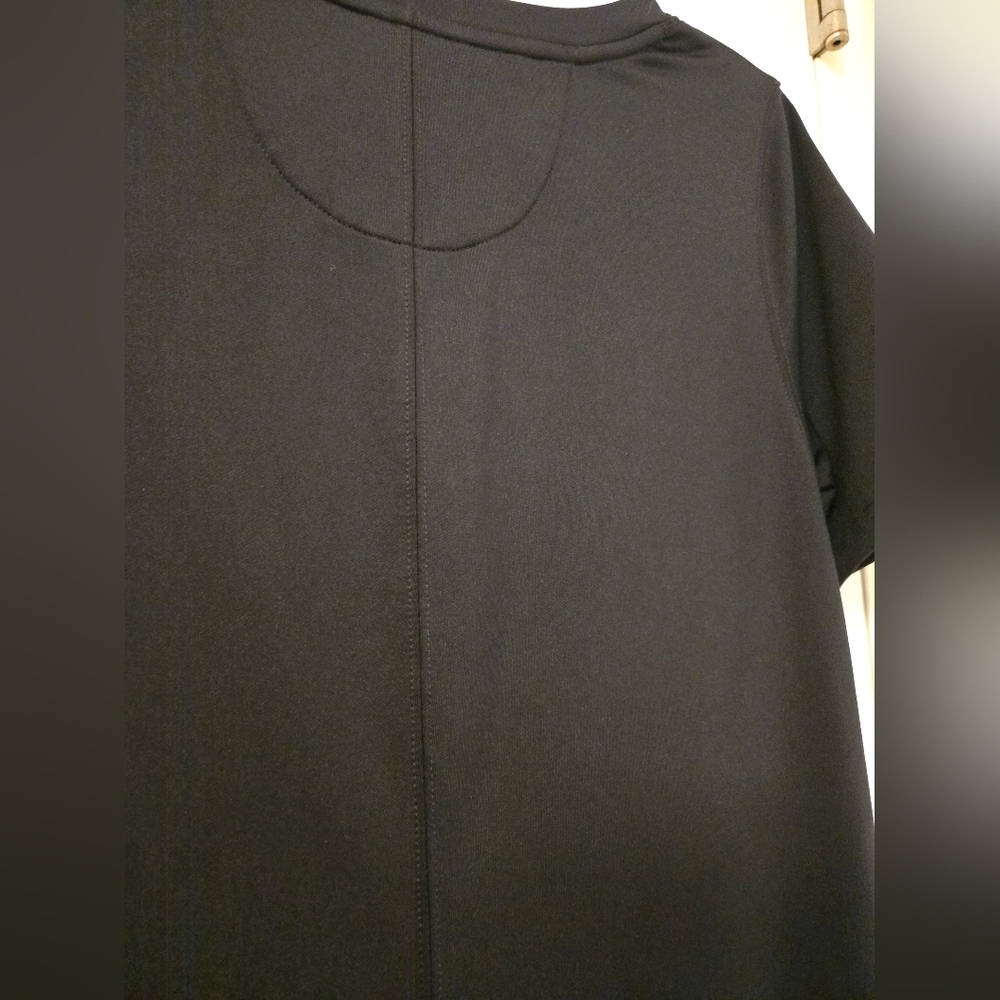 EUC Like New‎ Duluth Trading Co. Black Short Sleeve Dress - Picture 6 of 8